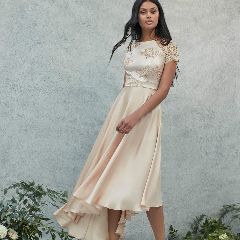 Becky Satin Midi Dress - COMING SOON