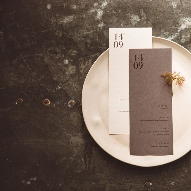 Minimalist & Elegant Wedding Stationery | Hilde. Stories