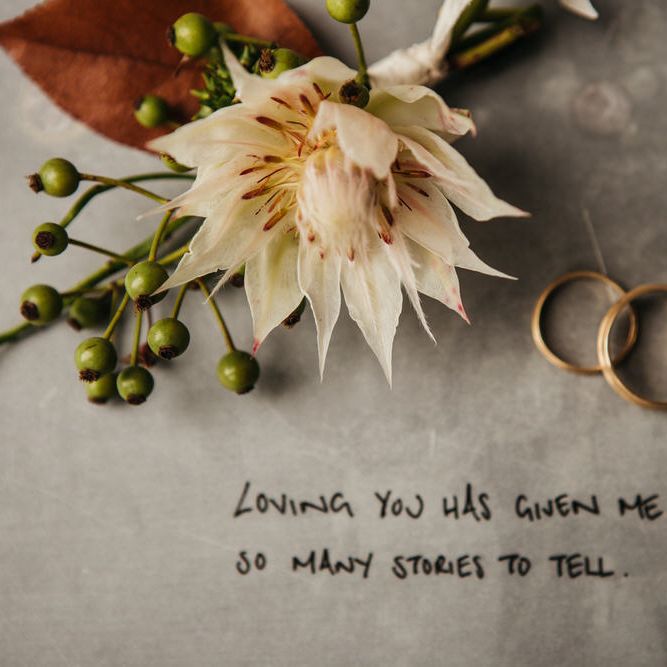 Elegant & Minimal Autumnal Wedding Inspiration