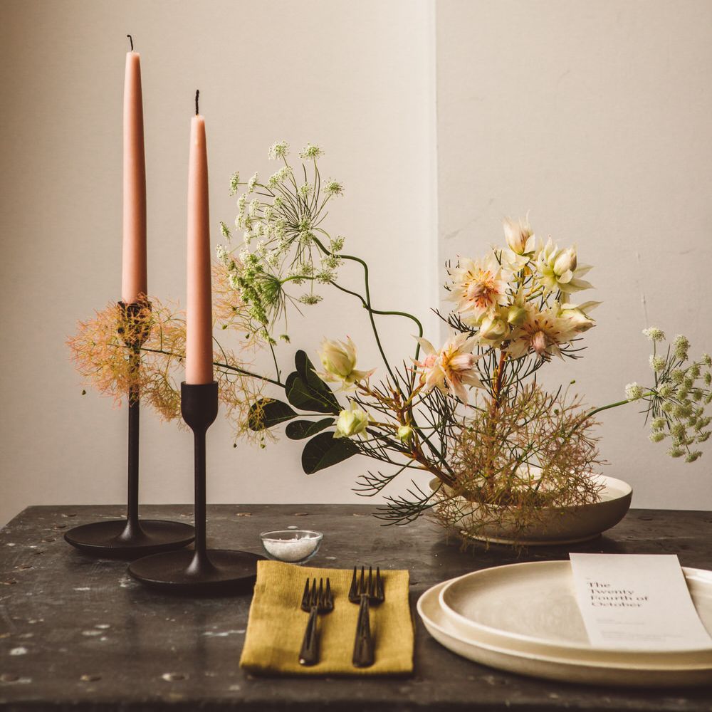 Elegant & Minimal Autumnal Wedding Inspiration