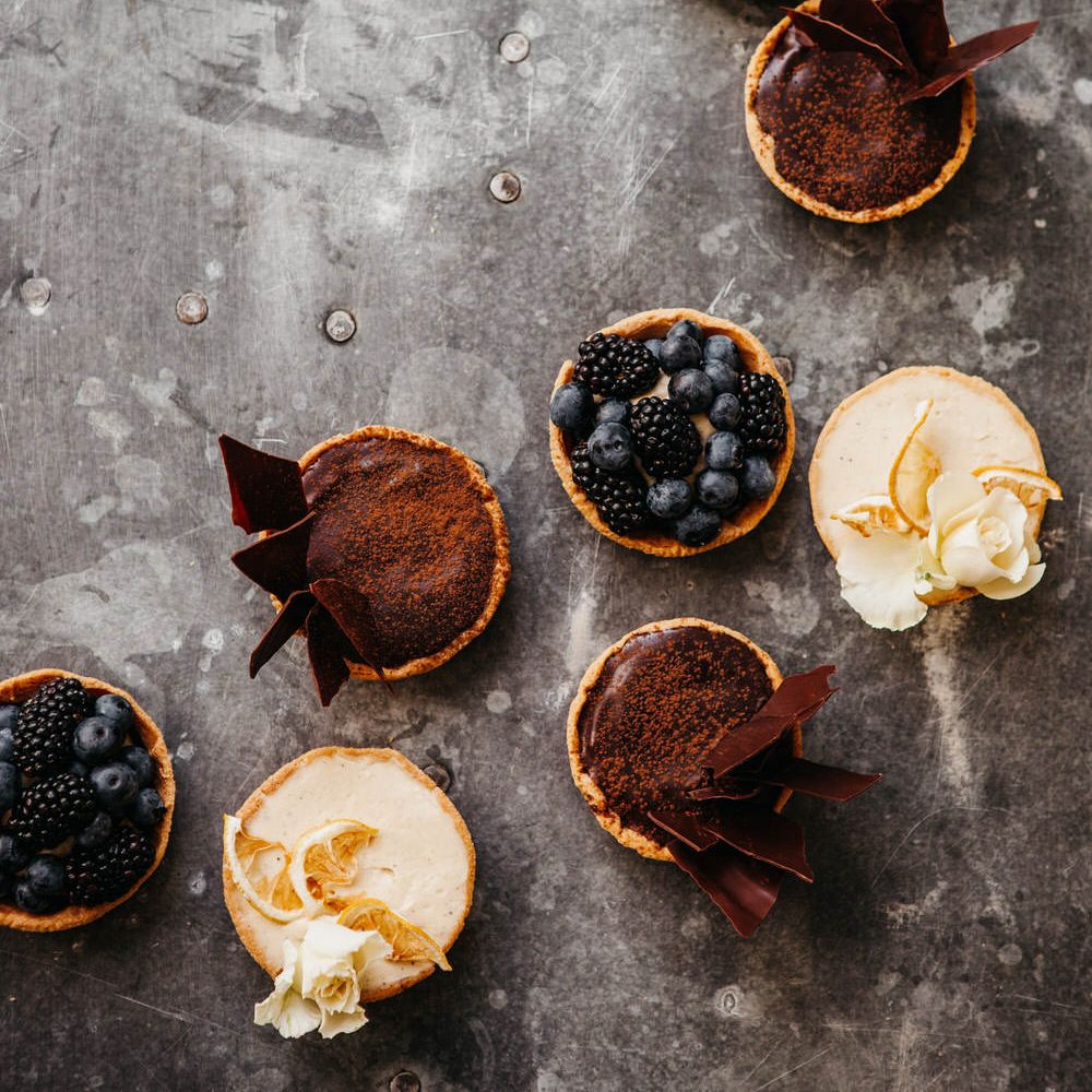 Chocolate Tarts By Lucie Bennett