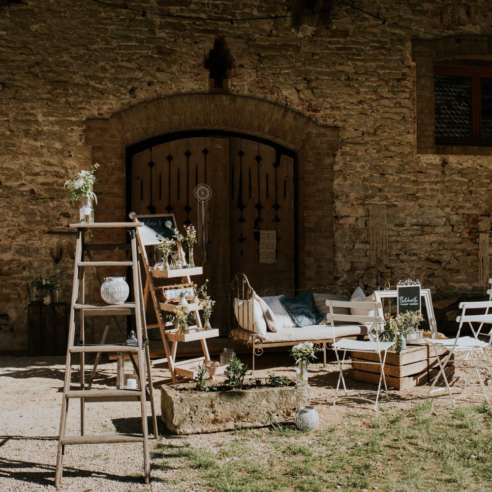 Chic Rustic French Wedding at Le Morimont Styled by Féelicité | Photography by Chloe