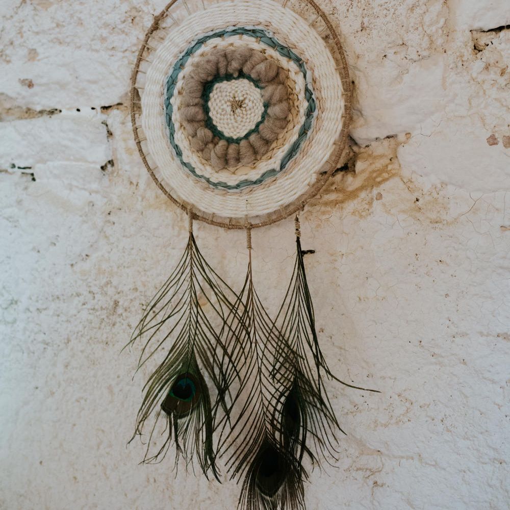 Macrame Wall Hanging | Chic Rustic French Wedding at Le Morimont Styled by Féelicité | Photography by Chloe