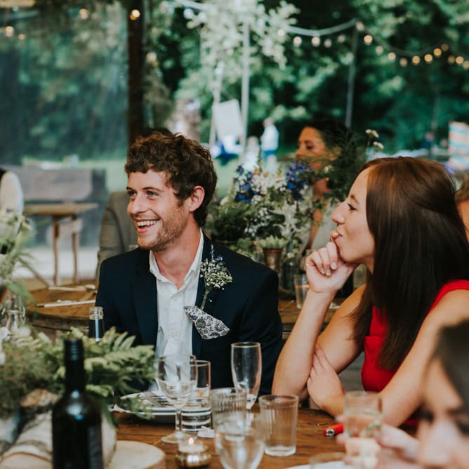 Wedding Guest | Outdoor Woodland Wedding at The Dreys in Kent | Fern Edwards Photography