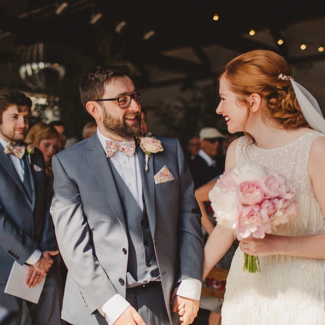 Elegant Wedding Trinity Buoy Wharf Foliage Installation & Festoon Light Decor With Bride In 20s Inspired Gown By Poppy Perspective Images Frances Sales