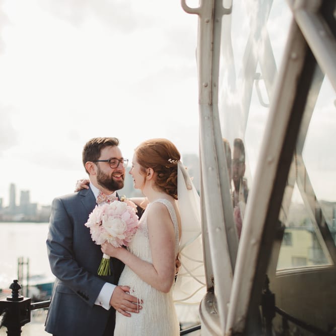 Elegant Wedding Trinity Buoy Wharf Foliage Installation & Festoon Light Decor With Bride In 20s Inspired Gown By Poppy Perspective Images Frances Sales