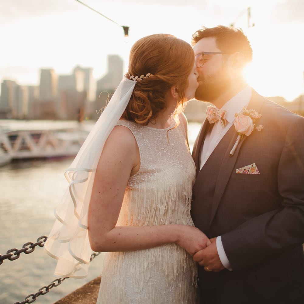 Elegant Wedding Trinity Buoy Wharf Foliage Installation & Festoon Light Decor With Bride In 20s Inspired Gown By Poppy Perspective Images Frances Sales