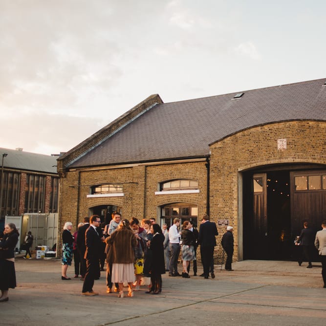 Elegant Wedding Trinity Buoy Wharf Foliage Installation & Festoon Light Decor With Bride In 20s Inspired Gown By Poppy Perspective Images Frances Sales