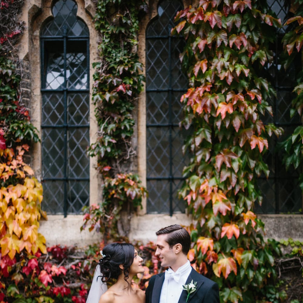 Elegant Autumnal Wedding At Rugby School With Bride In Mira Zwillinger And Groom In Tails