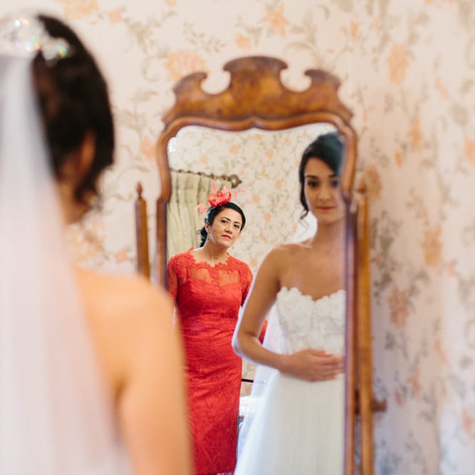 Bride Getting Ready