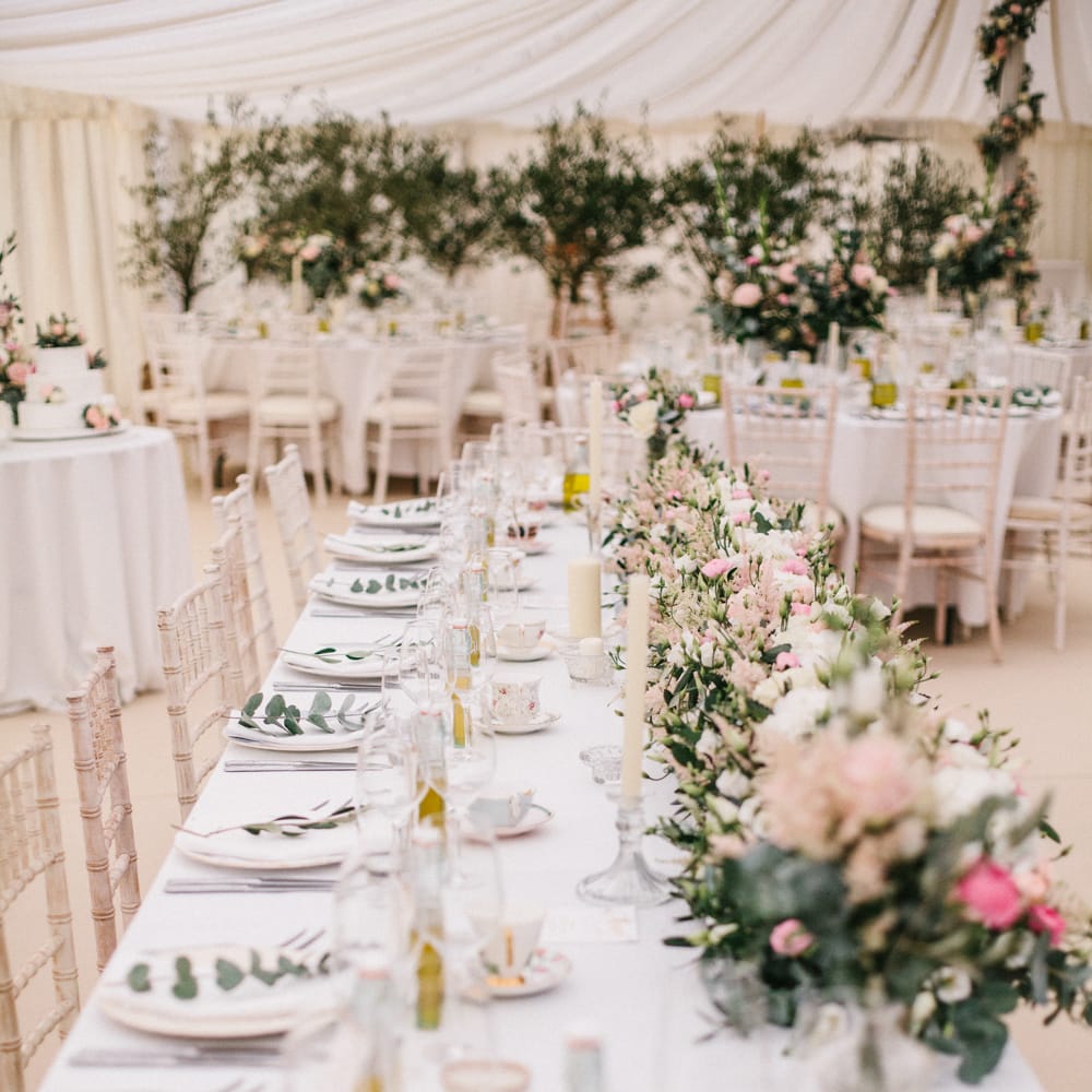 Floral Table Runner