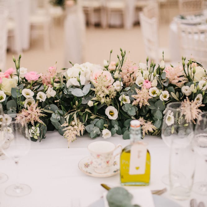 Floral Table Runner