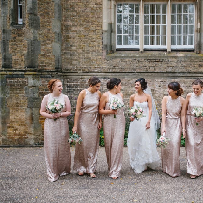 Bridesmaids In Sequins