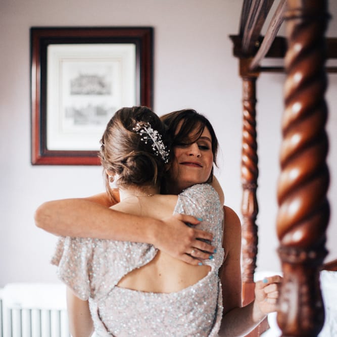 Wedding Morning Bridal Preparations | Colourful DIY Wedding at Barley Wood Country House in Somerset | A Thing Like That Photography