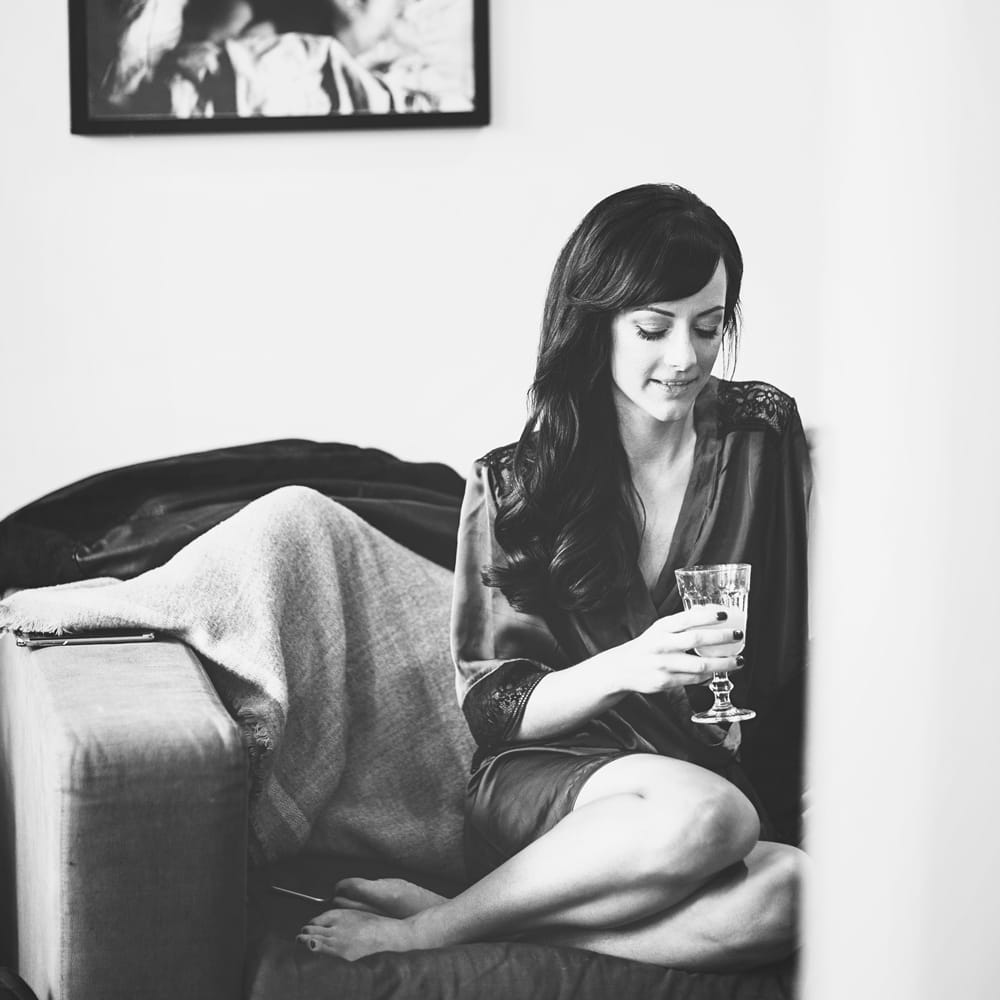 Beautiful Bride Getting Ready
