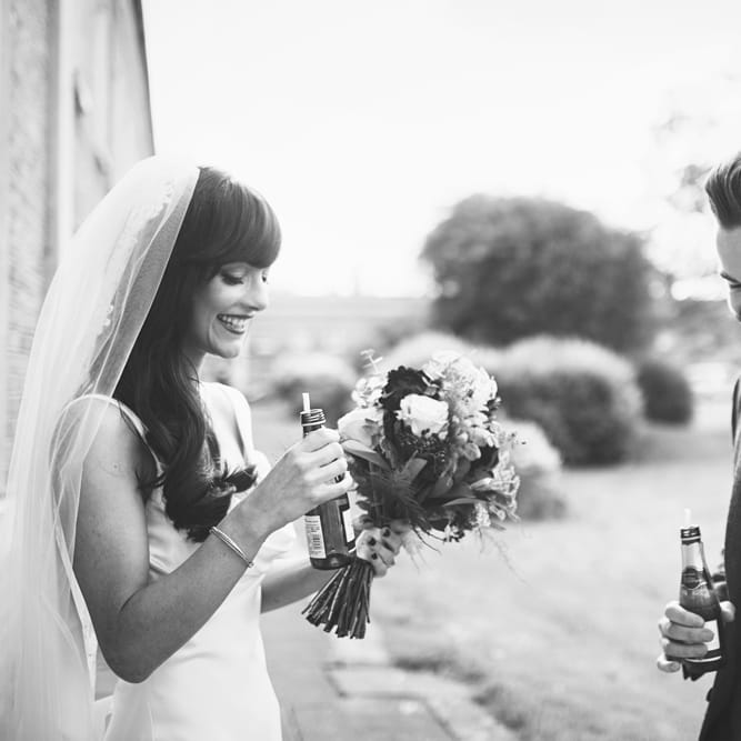 Bride & Groom Just Married