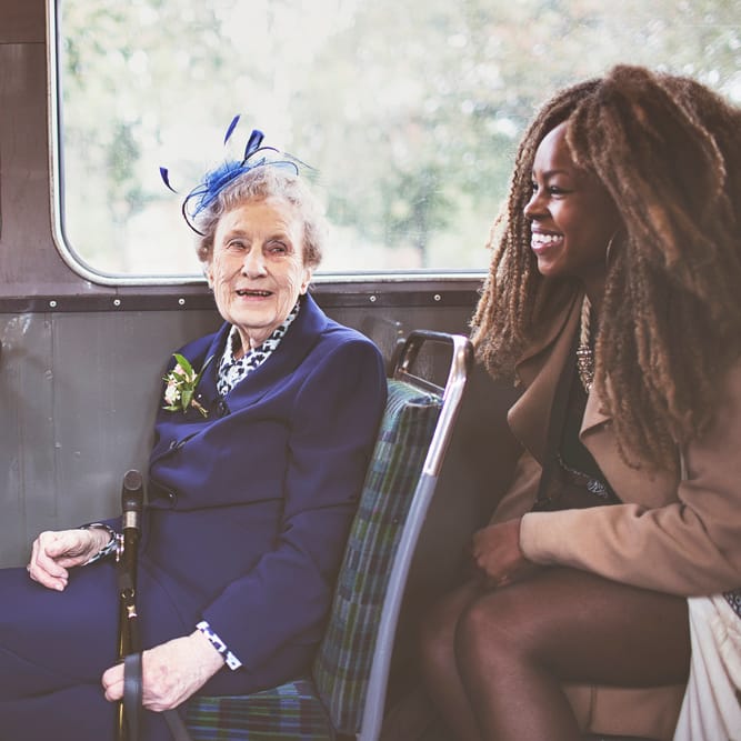 Bus Wedding Transport