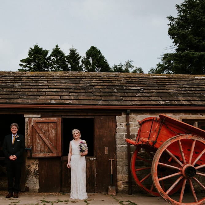 Bridal Party | Colourful Outdoor Wedding at Lineham Farm in Leeds | Shutter Go Click Photography
