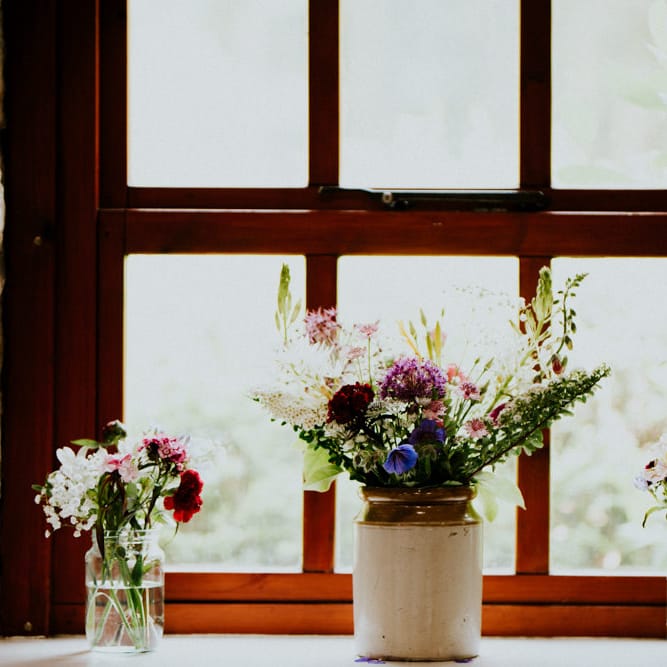 Homegrown Wild Flowers | Colourful Outdoor Wedding at Lineham Farm in Leeds | Shutter Go Click Photography