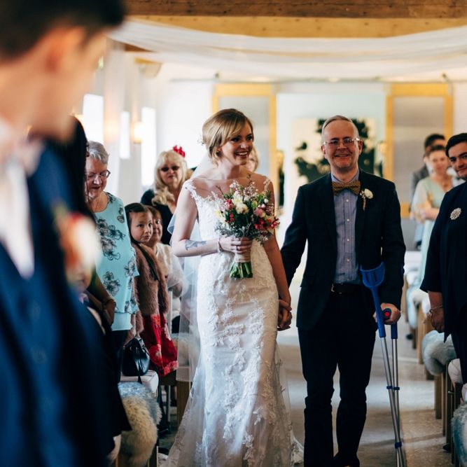Bridal Wedding Ceremony Entrance | Dale Weeks Photography