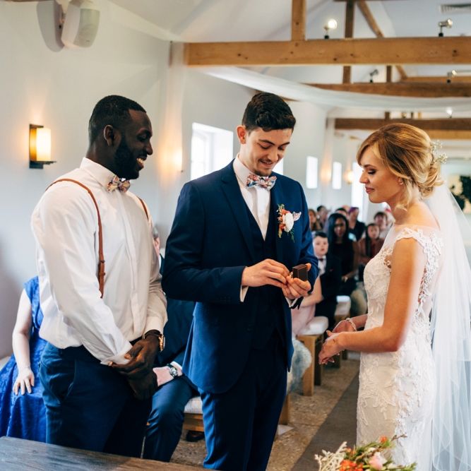 Southend Barns Wedding Ceremony | Dale Weeks Photography
