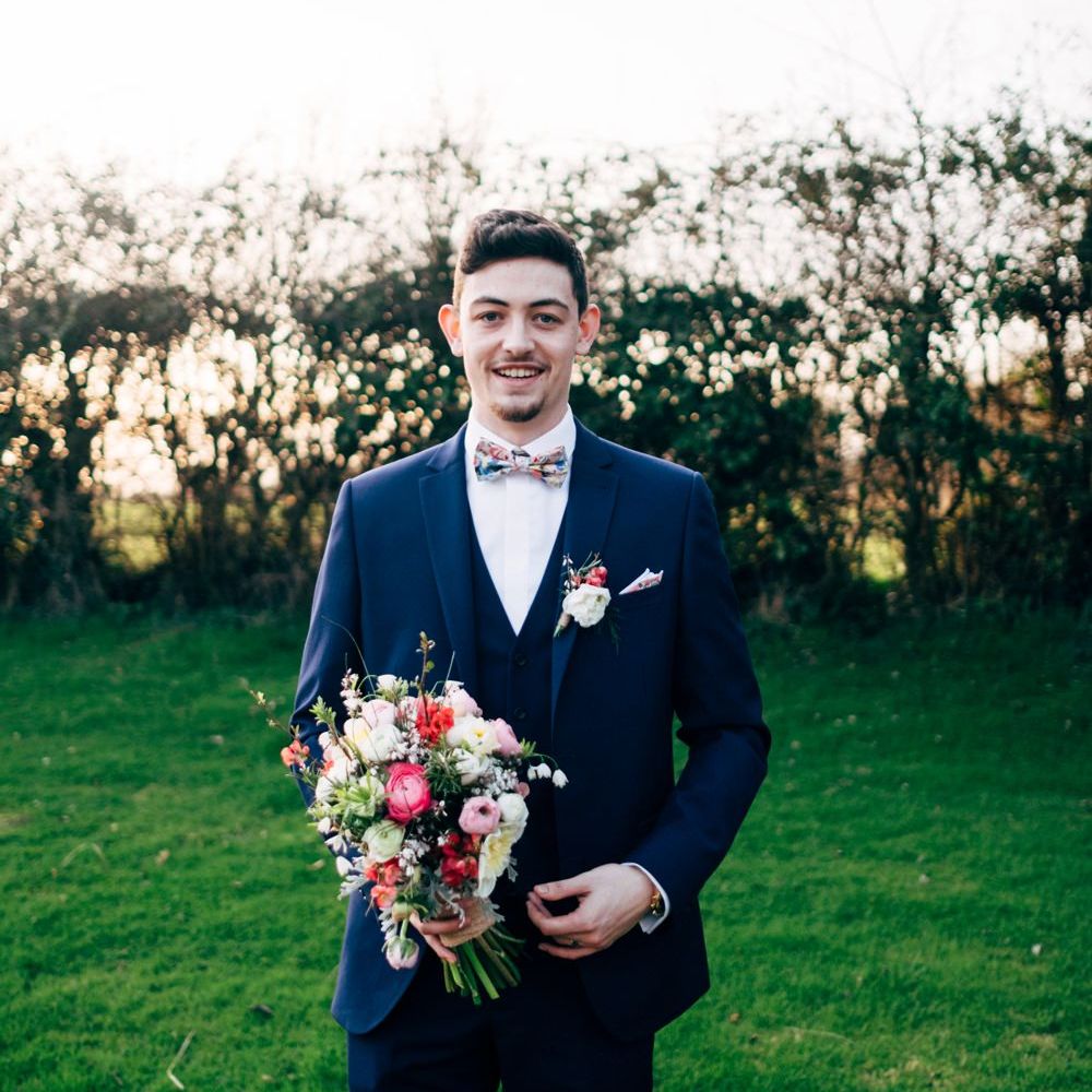 Groom in Next Suit | Dale Weeks Photography