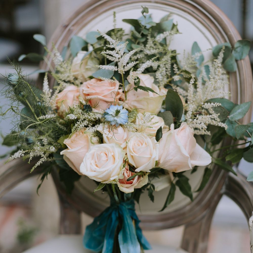Pastel Bridal Bouquet by A Very Beloved Bloom