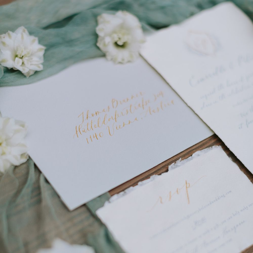 Wedding Stationery by Plume Calligraphy
