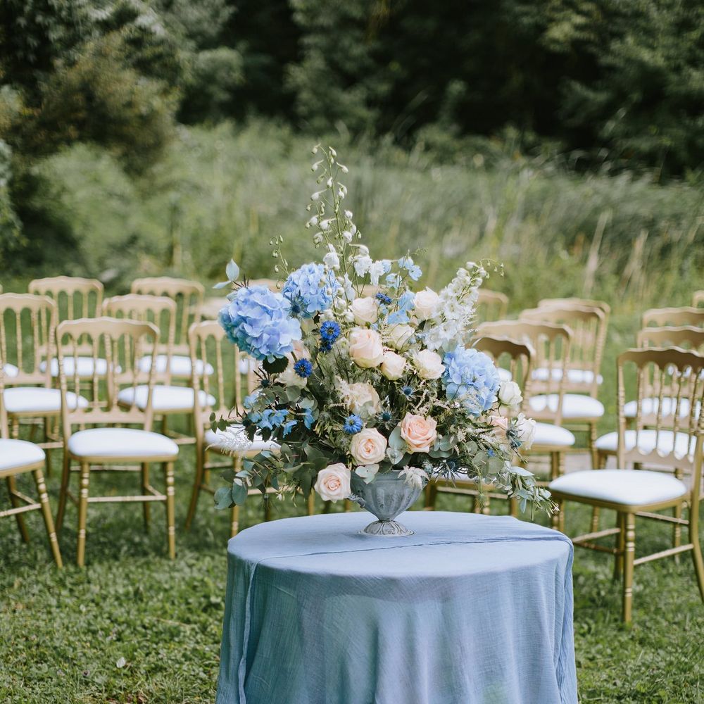 Outdoor Ceremony Floral Arrangement
