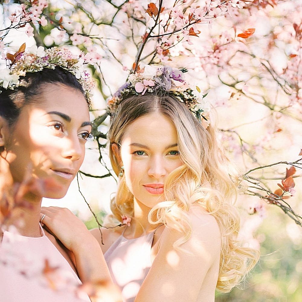 Pastel Bridesmaids Dresses For Stylish Modern Bridesmaids // Affordable Luxury, Bridesmaids & Occassion Dresses