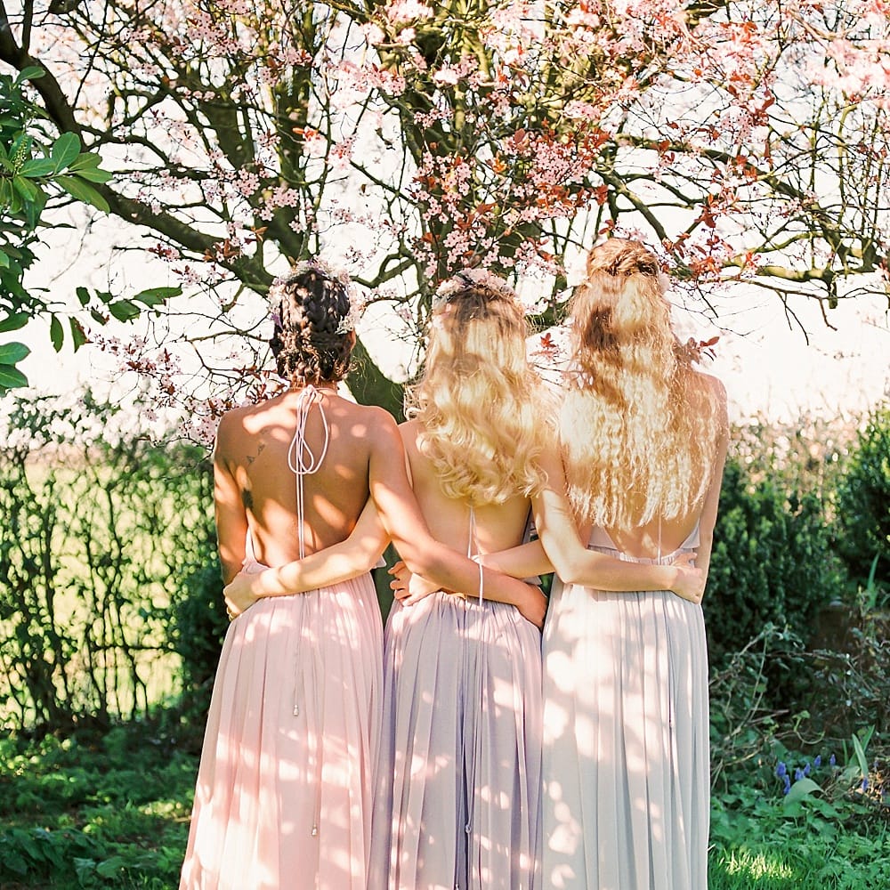 Pastel Bridesmaids Dresses For Stylish Modern Bridesmaids // Affordable Luxury, Bridesmaids & Occassion Dresses