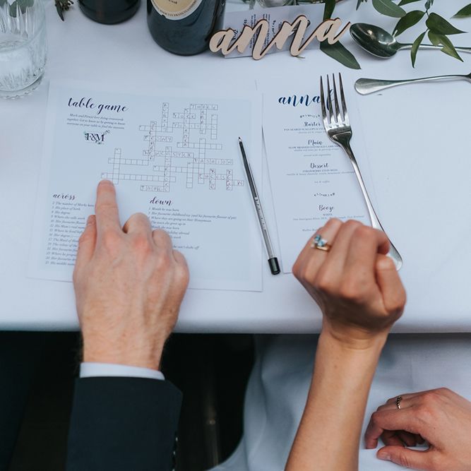 Devonshire Terrace For A Stylish Green &amp; White Wedding With Lots Of Foliage And Elegant Signage With Bride In Bespoke Pronovias And Images From Miss Gen