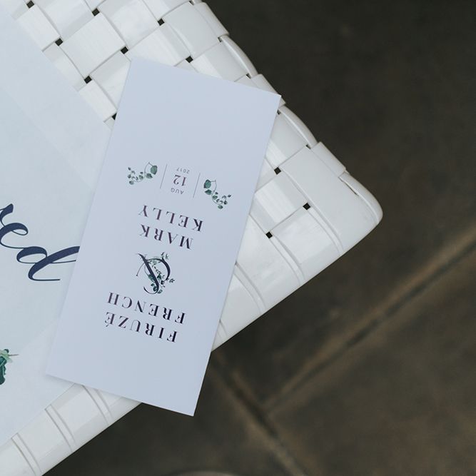 Devonshire Terrace For A Stylish Green &amp; White Wedding With Lots Of Foliage And Elegant Signage With Bride In Bespoke Pronovias And Images From Miss Gen