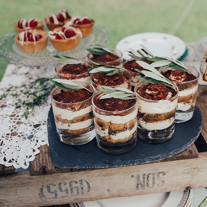 Dessert Table Treats | DIY Woodland Wedding at Two Woods Estate in Sussex | PJ Phillips Photography