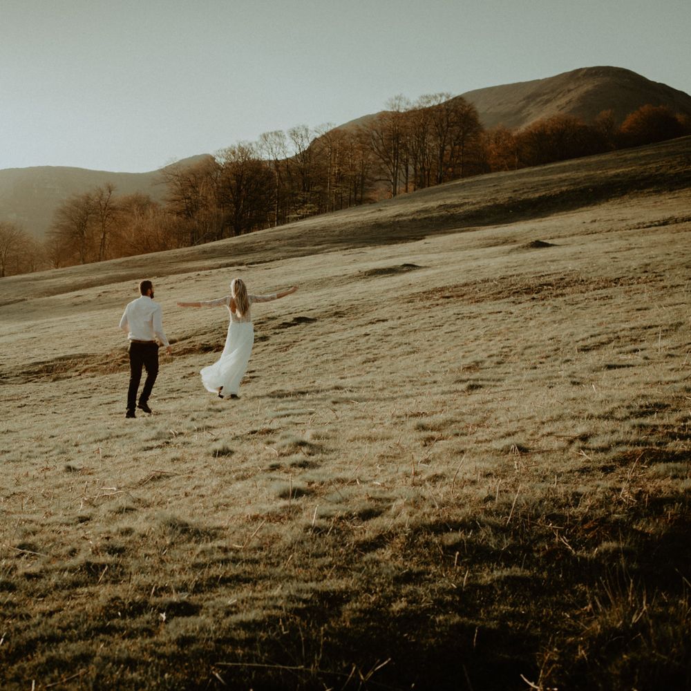 Bohemian Elopement Shoot Basque Country Images By Marine Marques