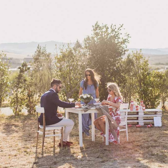 Rustic Luxe Wedding In Tuscany Styled By The Wedding Of My Dreams With Flowers By Passion For Flowers Anna Campbell Bride Images & Film From WE ARE // THE CLARKES