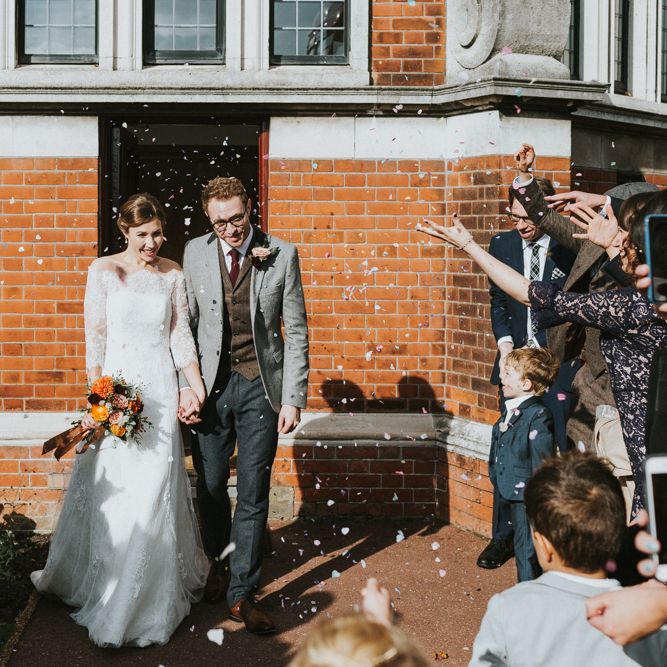 Autumnal Wedding In London With Reception At Brixton East And Images From We Heart Pictures