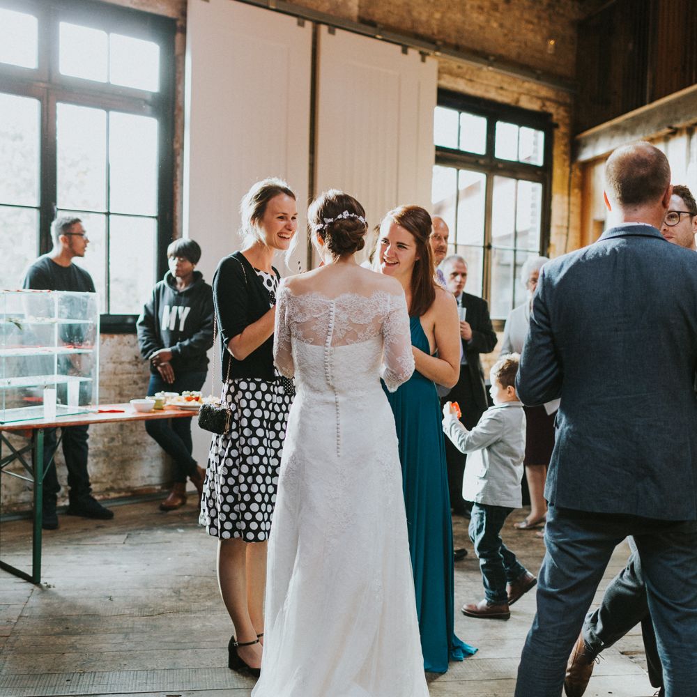 Autumnal Wedding In London With Reception At Brixton East And Images From We Heart Pictures