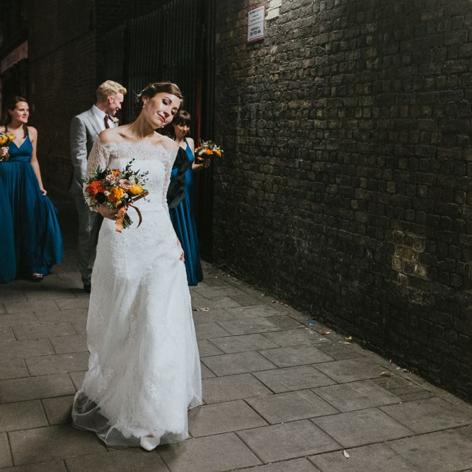 Autumnal Wedding In London With Reception At Brixton East And Images From We Heart Pictures