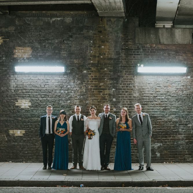 Autumnal Wedding In London With Reception At Brixton East And Images From We Heart Pictures