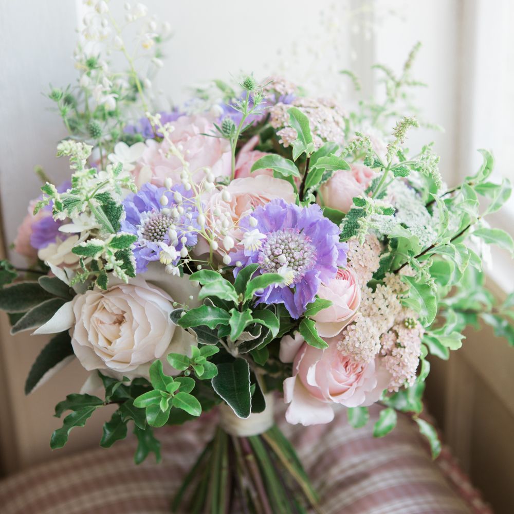 British Flower Wedding Bouquet