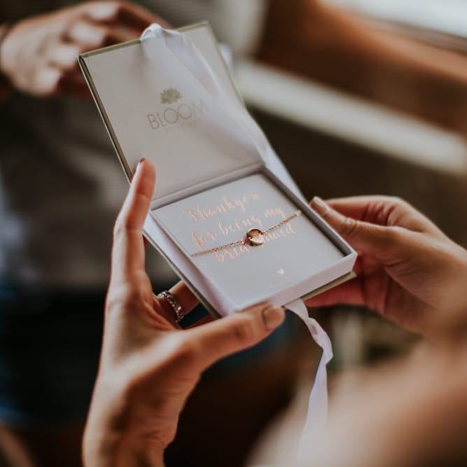 Bridesmaid Gift Bridal Preparations | D&A Photography | Ben Walton Films