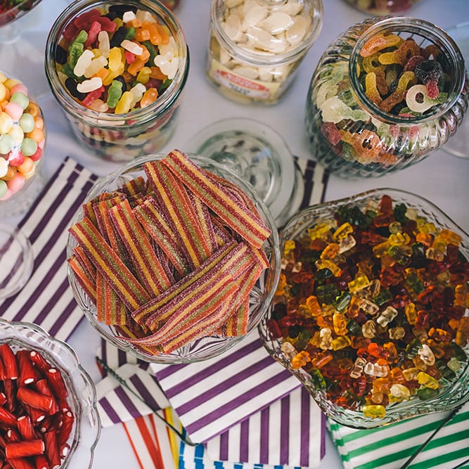 Outdoor Summer Wedding With Bright Colour Scheme With Colourful Homemade Decor And Images From Story + Colour Photography