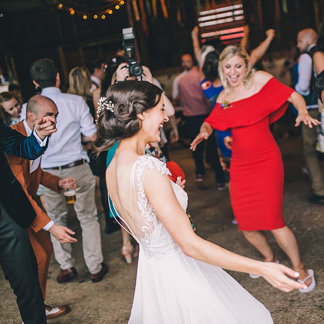 Outdoor Summer Wedding With Bright Colour Scheme With Colourful Homemade Decor And Images From Story + Colour Photography
