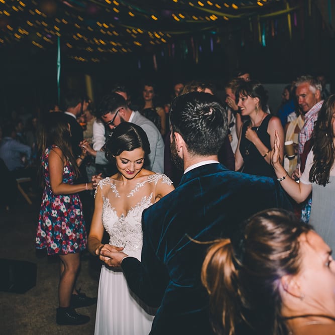 Outdoor Summer Wedding With Bright Colour Scheme With Colourful Homemade Decor And Images From Story + Colour Photography