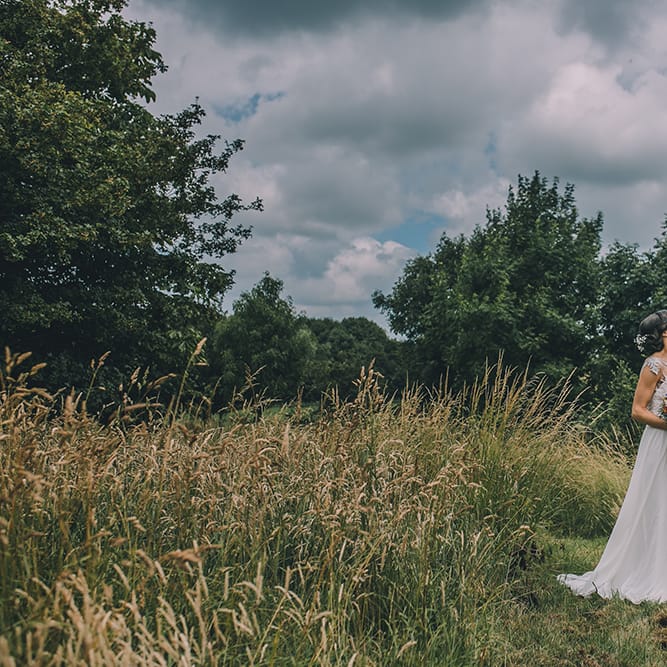 Outdoor Summer Wedding With Bright Colour Scheme With Colourful Homemade Decor And Images From Story + Colour Photography