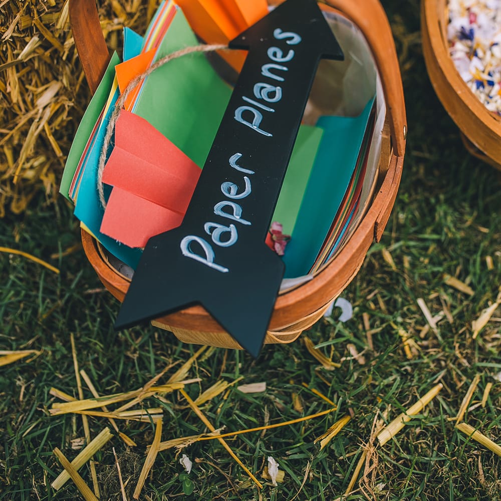Outdoor Summer Wedding With Bright Colour Scheme With Colourful Homemade Decor And Images From Story + Colour Photography
