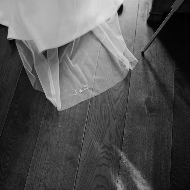 Personalised Veil By Emma Beaumont Image By The Curries