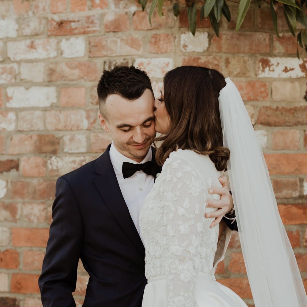 Emma Beaumont Bespoke Bride For A Stylish Intimate Town House Wedding In Cheltenham With Images From The Curries & Florals Ruby And The Wolf