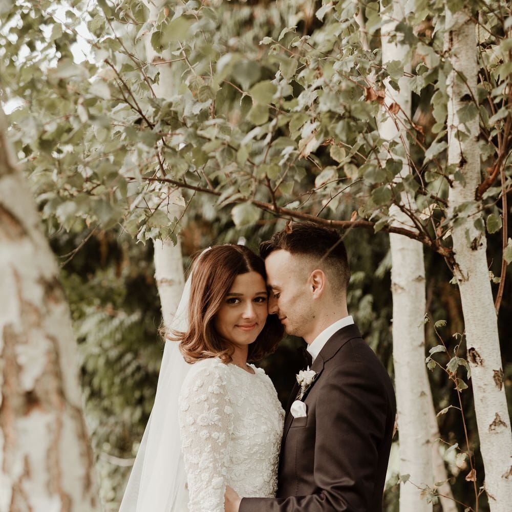 Emma Beaumont Bespoke Bride For A Stylish Intimate Town House Wedding In Cheltenham With Images From The Curries & Florals Ruby And The Wolf
